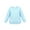 Blue, variant on EnJoCho Kids Casual Clothes Toddler Girls Light Blue Cardigan Sweater Autumn/Winter Solid Color Knitted Button Jacket Party Birthday School Home Outwear