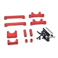 thumbnail image 2 of Piezas de chasis de metal RC perfke para Wltoys A949 A959 A969 Reemplazar accesorios rojo, 2 of 7
