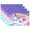 A928, variant on Ryvnso Placemats Set of 4 Unicorn in Rainbow Sky Dining Mats Heat-Resistant Non-Slip Washable Table Mat