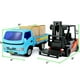 thumbnail image 5 of Big Daddy Trucks Combo: Friction-Powered Forklift & Pickup Truck with Extendable Loader and Cargo Boxes, 5 of 5