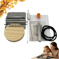 Patchmaker 2.0 Kit, Darning Looms Quickly Mini Mending Convenient Darning-Loom for Mending Jeans Socks Clothes Looms Machine Makes Beautiful Stitching DIY Weaving Arts(12 Needles)