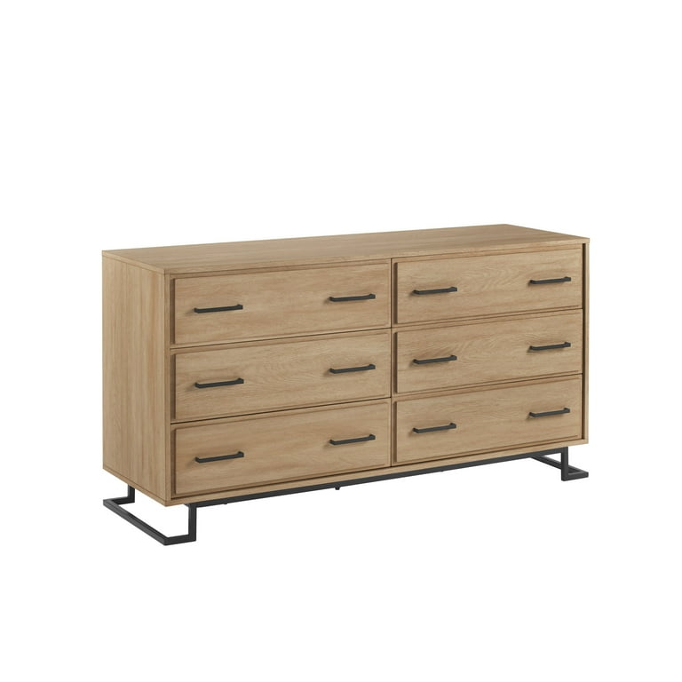 danae modern wood and metal l-leg dresser reviews Reviews for ATHMILE Walnut 6 drawer 47.24 in. Wide Dresser | Pg 1