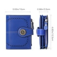 thumbnail image 3 of Sendefn Small Women Wallet Genuine Leather Bifold Purse RFID Blocking Card Holder, 3 of 7