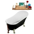 thumbnail image 7 of 67" Streamline N345BNK-ORB Clawfoot Tub and Tray With External Drain, 7 of 7