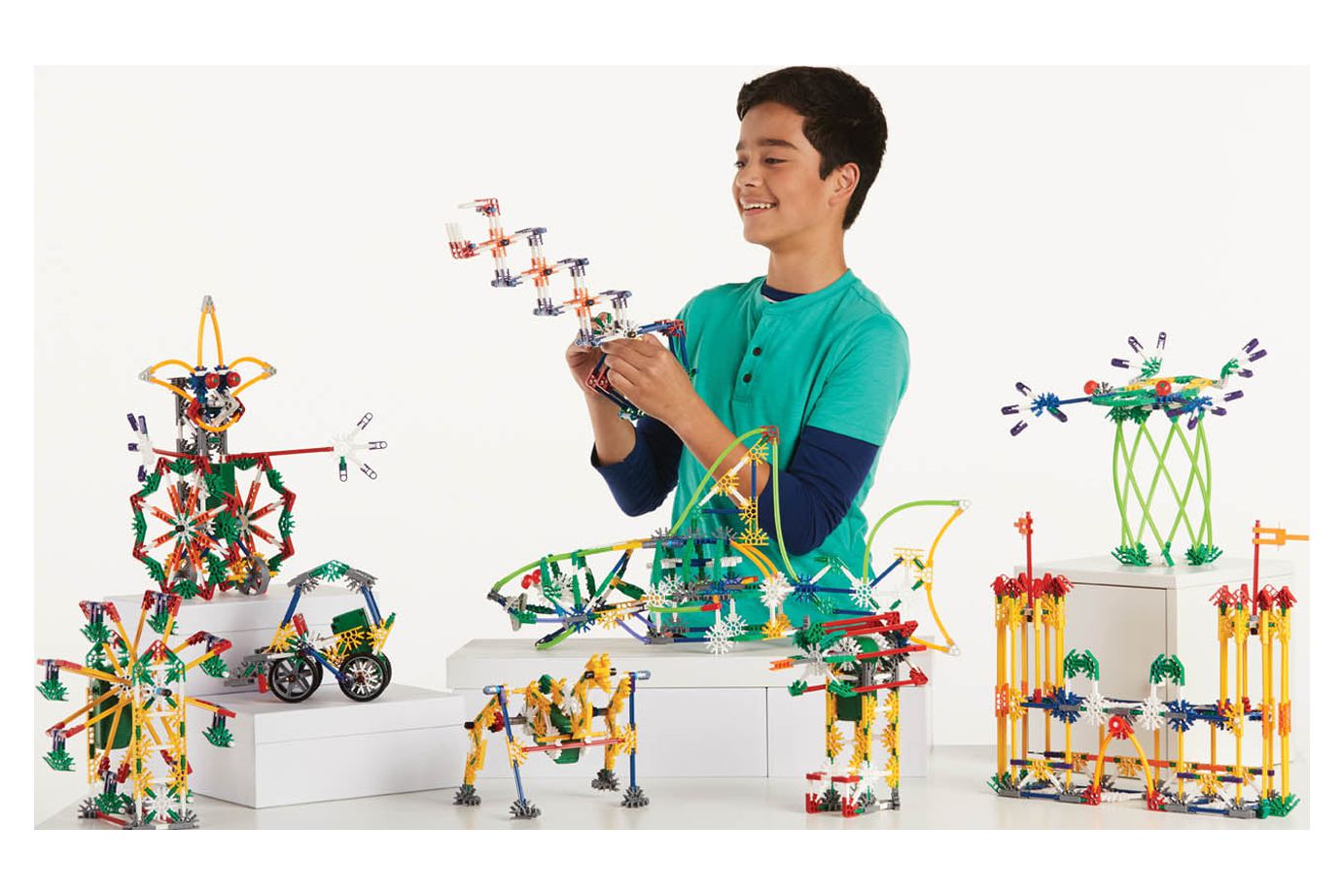 K'NEX Imagine - Power & Play Motorized Building Set - Creative Building Toy - image 2 of 21