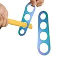 thumbnail image 2 of 1 Pack Stainless Steel Spaghetti Measure Tool - Quick Pasta Measuring Tool with 4 Holes Serving Pasta Measuring Portion Control Gadgets, Kitchen Accessories for Cooking(Gold), 2 of 9