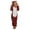 Wine, variant on jsaierl Christmas Pajamas for Women Onesies, Fleece Onesie Pajamas for Women Zipper Hooded Jumpsuit Adult Plush One Piece Sleepwear Long Sleeve Cozy Soft Romper Christmas Pajamas