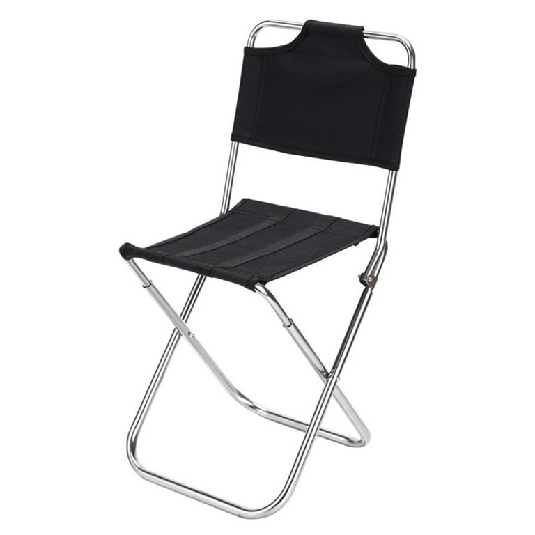 Portable Camping Chair Support 100kg Folding Outdoor Lawn Chair