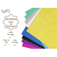 thumbnail image 2 of Crafasso No-Shed fine Glitter cardstock, 12" x 12" 300GMS, 15 Sheets, Green, 2 of 2