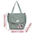 thumbnail image 3 of Womens Shoulder Bag Large Capacity Crossbody Bag Top Handle Handbag for College, 3 of 21