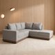 thumbnail image 1 of Sala Esquinera Derecha Easy Living Tous Gris en L tapizada con estructura de madera de pino, 1 of 6