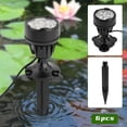 thumbnail image 5 of Fichiouy Black Pond Light with Remote Control & Support Rod for Garden Yard Lawn, 5 of 6