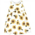 thumbnail image 4 of Hudson Baby Infant Girl Cotton Dress and Cardigan Set, Sunflower, 0-3 Months, 4 of 5