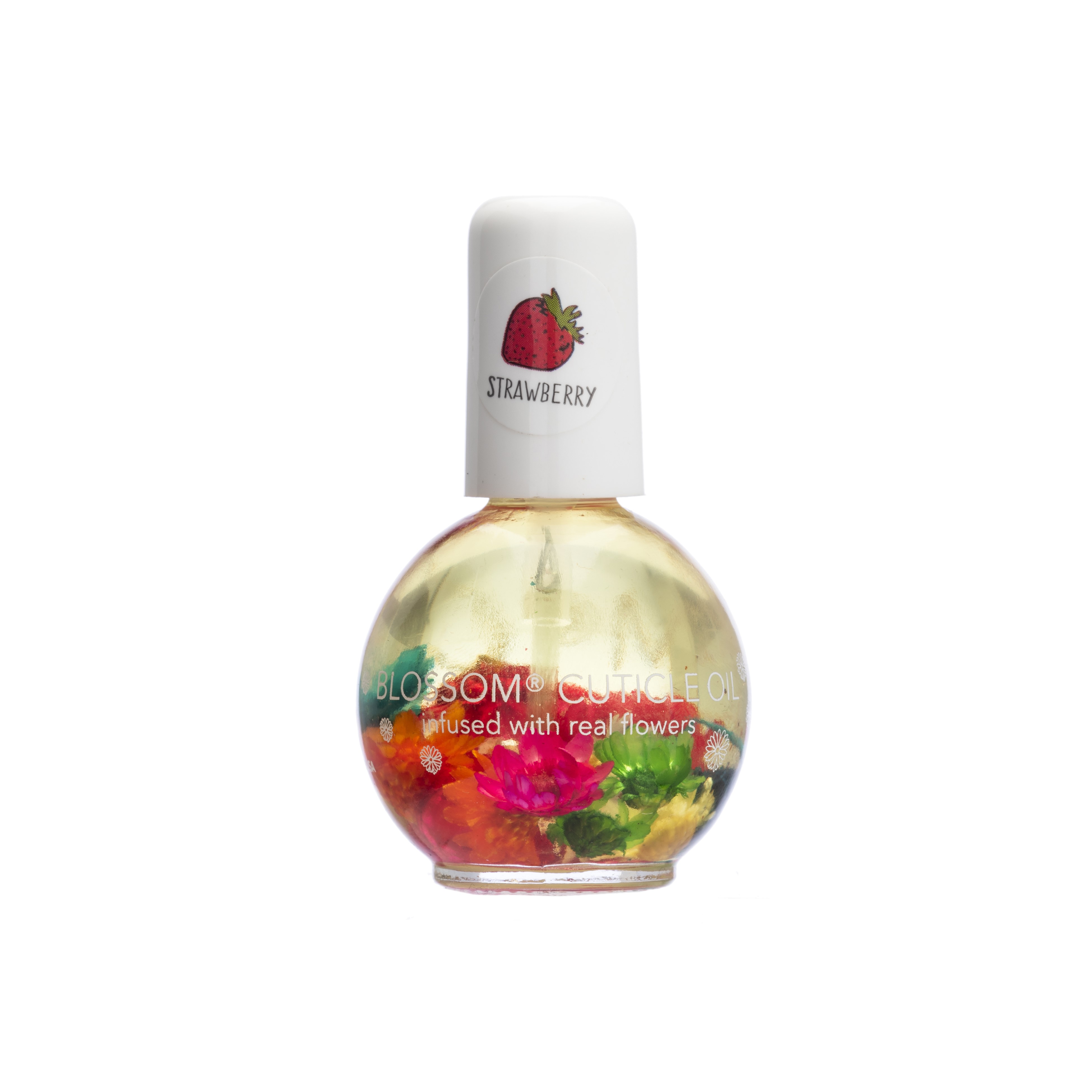 BLOSSOM Nail Treatment Cuticle Oil Scented & Infused with Real Flowers