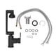 thumbnail image 1 of Grifo de baño negro monomando extensible giratorio con manguera para cocina y baño G1/2, 1 of 14