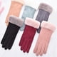 thumbnail image 5 of Guantes de invierno para mujer con dedos táctiles para escribir mensajes de texto cálidos y gruesos, 5 of 5