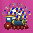 thumbnail image 6 of Wild Bobby Its Okay to Be Different | Train Autism Awareness Women Graphic Tee, 6 of 6