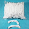 thumbnail image 4 of Elle Nobles 100pcs Disposable One-off Clear Shower Hair Caps Elastic Bathing Caps for Spa Salon, 4 of 5