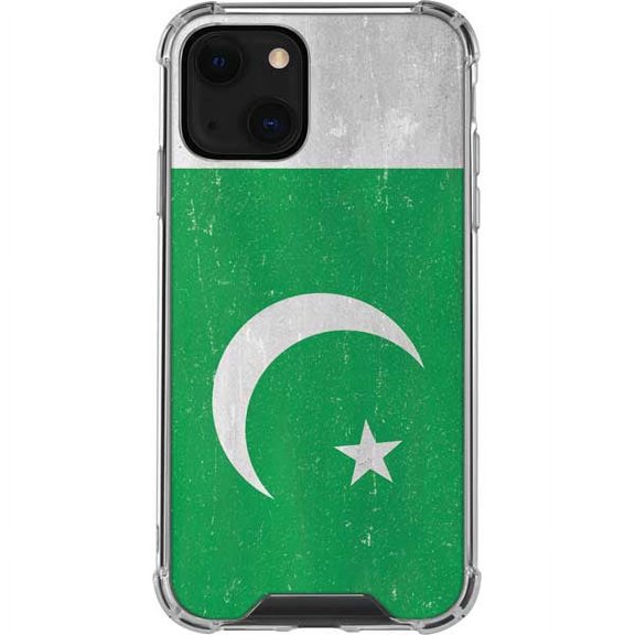 Skinit Countries of the World Pakistan Flag Distressed iPhone 13 Clear Case