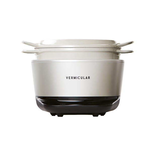 Musui-Kamado Vermicular (OLLA PARA ARROZ) | Cocina de inducción de hierro fundido | Multicocina de precisión | Arrocera japonesa | Olla de cocción lenta | Olla de hierro fundido esmaltado no tóxico |