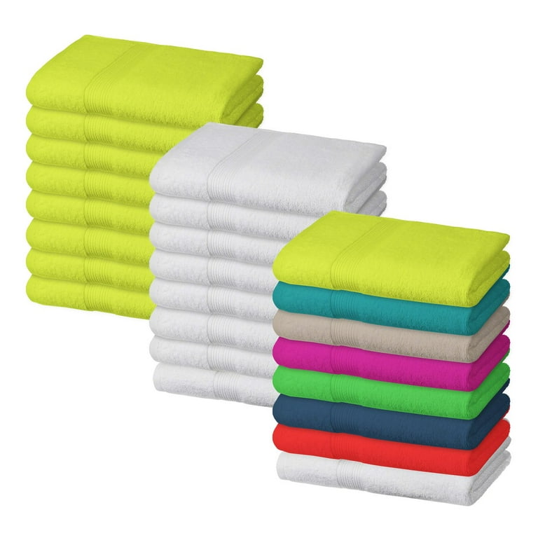 Super Absorbent 100% Cotton 54 x 27 Hotel Beach Bath Towels pink, 1 unit -  Foods Co.