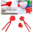 thumbnail image 1 of Clips para bos de nieve,Juegos de juguetes de bos de nieve al aire libre Clips para bos de nieve,Herramientas de abrazadera de bo de nieve para deportes de invierno Juguete Baoblaze Clips para hacer bolas de nieve, 1 of 8