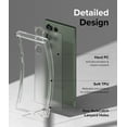 thumbnail image 6 of Ringke Fusion [Anti-Fingerprint] Compatible with Samsung Galaxy S23 Ultra 5G Case, Protective Sturdy Back Shockproof TPU Bumper Translucent Smudge Proof Cover for Women, Men - Matte Clear, 6 of 9