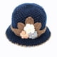 thumbnail image 5 of Gorro de otoño e invierno, gorro de lana, gorro de punto para mujer, cálido, con protección para los oídos, resistente al viento, forro polar, moda, 5 of 6