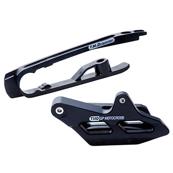 T.M. Designworks GP MX Slide and Glide Kit Black Compatible With Husqvarna FE 350 S 2020-2021