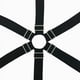 thumbnail image 3 of Tensores de sábanas ajustables, sábanas ajustables de 6 lados, correas tensoras para sábanas, adecuadas para todos los colchones redondos y cuadrados, negro, 3 vías, 3 of 5