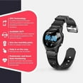thumbnail image 6 of Smart Med Alert - Elderly Cellular Medical Alert Round Smartwatch | Fall Detection | 24/7 Monitoring | Black, 6 of 6