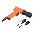 thumbnail image 2 of Pneumatic Rivet Nut Guns Air Pull Riveter Pneumatic Rivnut Riveting Tool with 3/16in 1/4in Mandrels KV‑802BF, 2 of 5