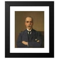 thumbnail image 2 of Jan Veth 12x14 Black Modern Framed Museum Art Print Titled - Portrait of Isaac De Bruijn (1872-1953) (1922), 2 of 5