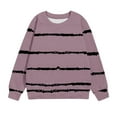 thumbnail image 3 of Fesfesfes Children Long Sleeve Sun Shirt Girls Crewneck Oversized Sweatshirt Children Fashion Long Sleeve Pullover Tops 1-12 Years, 3 of 4