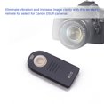 thumbnail image 4 of Mando A Distancia Con Disparador Inalámbrico Por Infrarrojos Para Canon Eos 7D 6D 5D Mk Iii 5D Mk Iv 7D Mk Ii 80D 70D 1200D 100D 700D 650D 1100D 600D 550D Eos M Rebel T6S T6I T5I T4I T3I Xti Serendint EL010925-00, 4 of 4