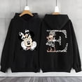 thumbnail image 5 of Sudadera con capucha para mujer, ropa con estampado de leopardo, Minnie Mouse, A-Z, 26 letras en inglés, Y2k, 5 of 5