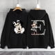 thumbnail image 5 of Sudadera con capucha para mujer, ropa con estampado de leopardo, Minnie Mouse, A-Z, 26 letras en inglés, Y2k, 5 of 5