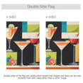 thumbnail image 4 of Yayeee Garden Flag 12" x 18" Double Sided Outdoor Yard Lawn Holiday Decorations, Art Cocktails, 4 of 6