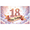 3A, variant on Decorative Design Happy Birthday Banner Floral Theme Pink Ribbon Celebration for Indoor Decoration Birthday Party Teen Celebration