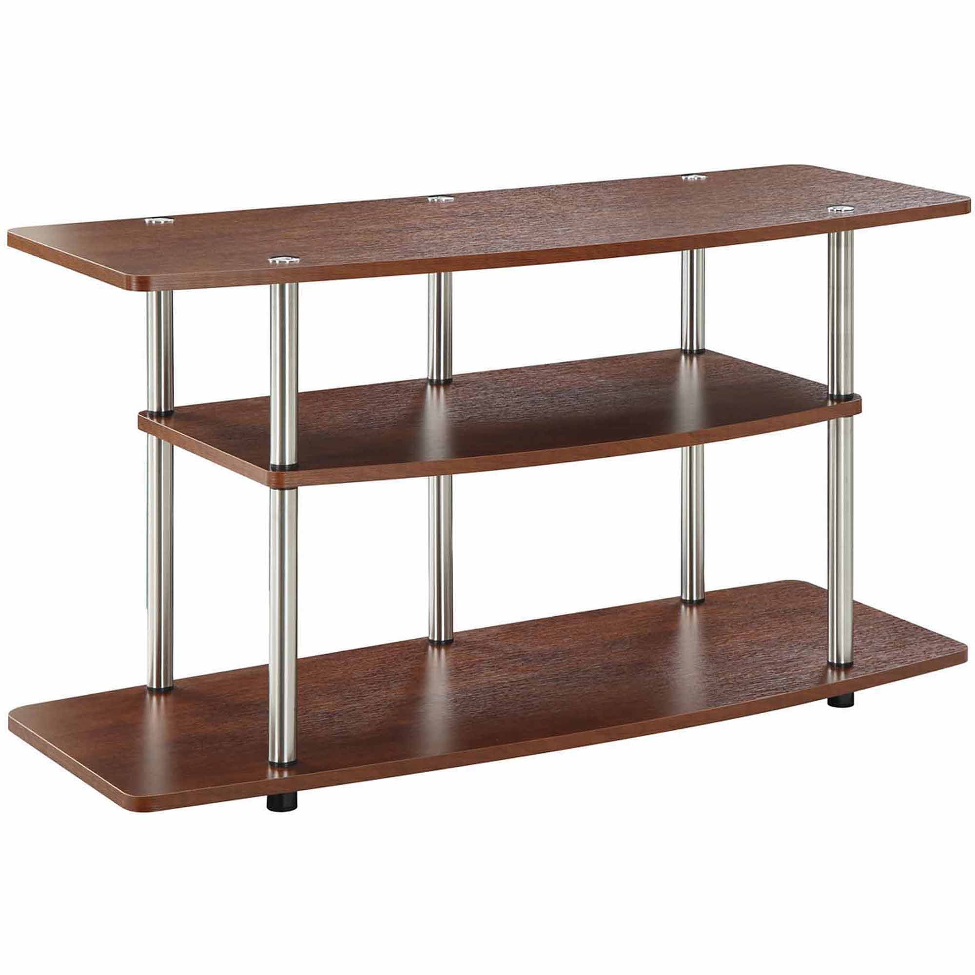 Convenience Concepts Designs2go No Tools 3 Tier Wide Tv Stand Convenience Concepts Designs2go No Tools 3 Tier Wide Tv Stand Multiple Colors Com