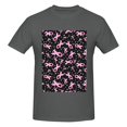 thumbnail image 4 of Bingfone Breast Cancer Awareness (2) Men'S Loose Fit Short-Sleeve Pocket T-Shirt, 4 of 7