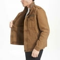 thumbnail image 4 of Men's Levi's® Cotton Trucker Jacket Color: Worker Brown Size: XXL, 4 of 4