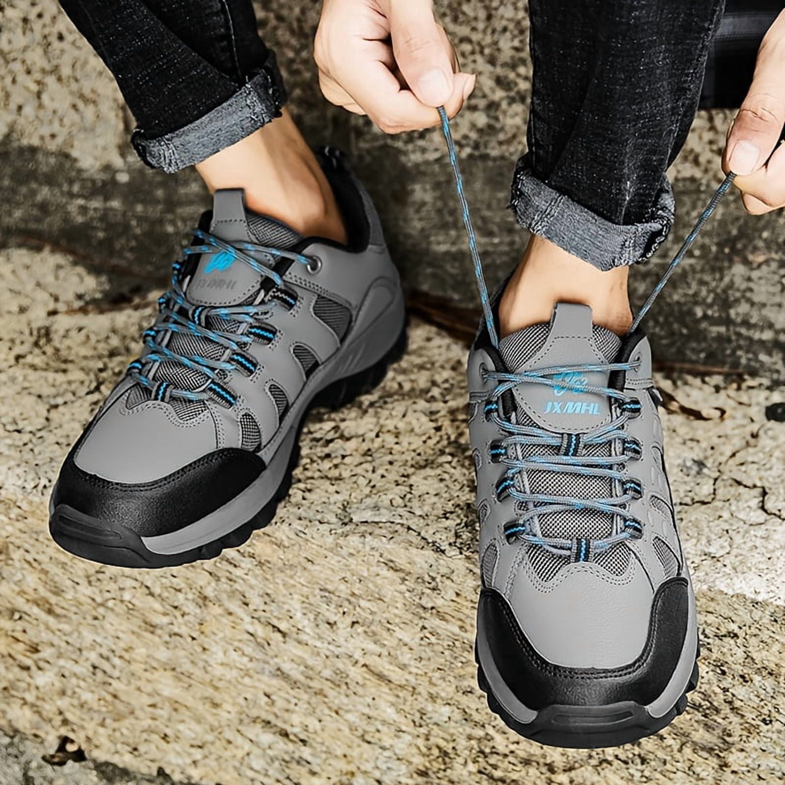 Men'S Breathable Sports Shoes, Casual Shoes for Couples, Outdoor Hiking Footwear