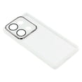 thumbnail image 5 of For Xiaomi Redmi Note 14S 4G Case Electroplated Camera Frame TPU Phone Cover - Transparent Purple, 5 of 5