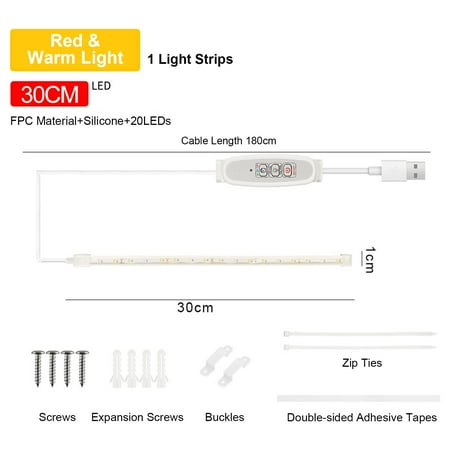 

Grow Light Led Plant Indoor 3000k Lamp With Usb Play 4 Dimmable Lamp Supplement Usb And Red 3000k Lamp Indoor Red