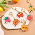 thumbnail image 1 of Keychain Ring Fashion Cute Fruit Car Key Cute Fruits Pendant Chain Backpack Handbag Wallet Decorative Keyring Pendant Jewelry Female Ladies Type 2, 1 of 9