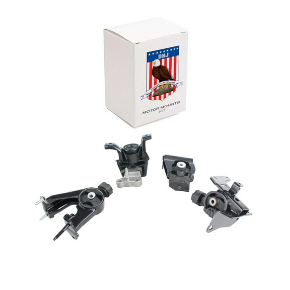 DNJ MMK1059 New Engine Motor Mount Trans. Kit Fits Cars & Trucks 09-13 Toyota Corolla 1.8L DOHC