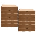 thumbnail image 4 of MIANGASTORE 12pcs Takeout Pizza Preservation Box Thicken Paper Pizza Wrapping Box Pizza Takeout Delivery Box, 4 of 8