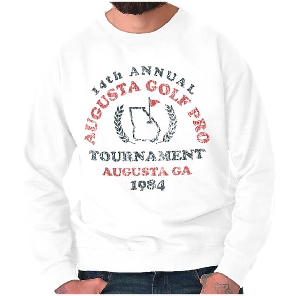 Vintage Augusta Golf Pro Tournament Sweatshirt for Men or Women Brisco Brands S