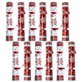 thumbnail image 1 of Adorno para fiesta de Navidad, diseño de copos de nieve rojos y blancos que no se rompen, 1 of 5